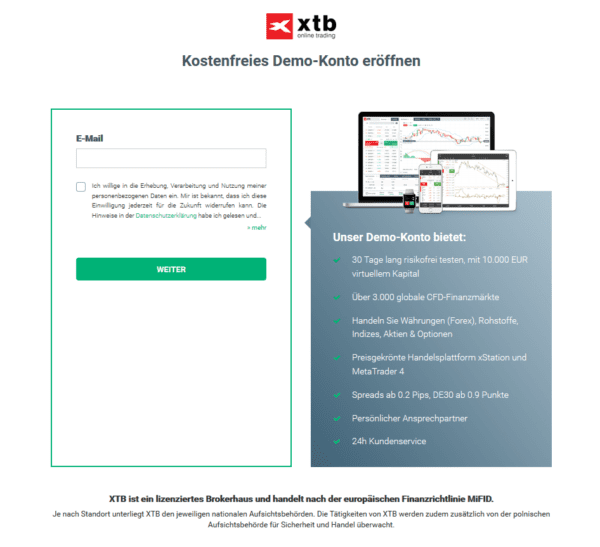 Xtb Dem!   okonto Im Test Risikofrei Erfahrungen Sammeln - 