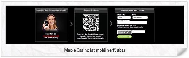 Maple Casino mobil